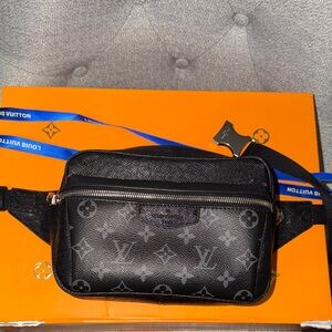 Louis Vuitton Black Monogram Eclipse Belt Bag
